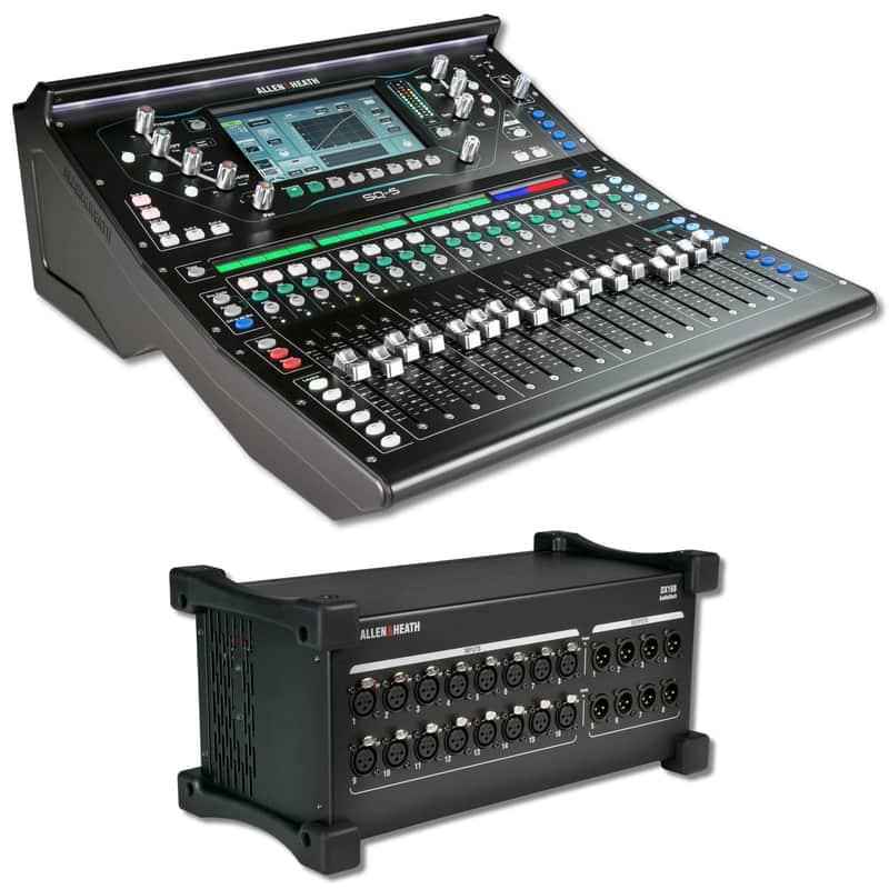 Allen & Heath SQ-5 Digital Mixing Systems with DX168 96kHz Audio Expander image 1