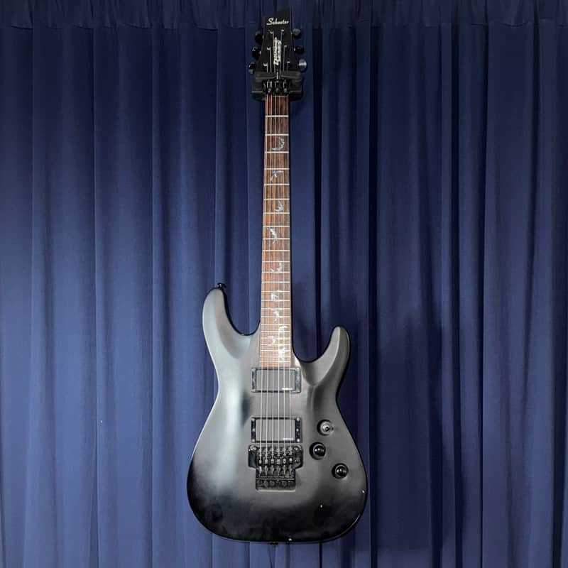 Schecter Damien-6 FR 2005 - 2011 - Satin Black image 1