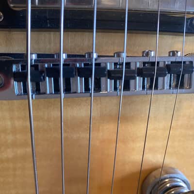 Greco FA 700 with Graph Tech Piezo Tunomatic, Graph Tech Ghost Hexpander with acousti phonic preamp, Roland GR 55 Guitar Synthesizer image 18