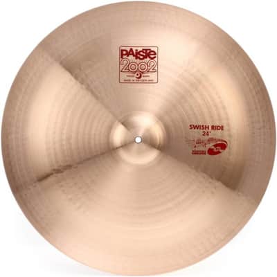 PAISTE - 2002RSR24 - Paiste 2002 Swish Ride 24 - John JR Robinson - Signature Groove image 2