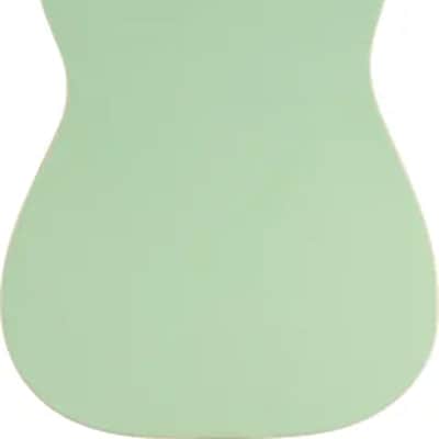 Fender Fullerton Strat Uke, Walnut Fingerboard, White Pickguard, Surf Green #0970523557 image 2