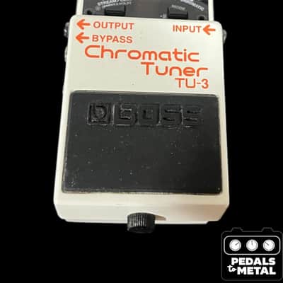 Boss TU-2 Chromatic Tuner (Dark Gray Label) 1998 - 2009 - White - X17834 image 2