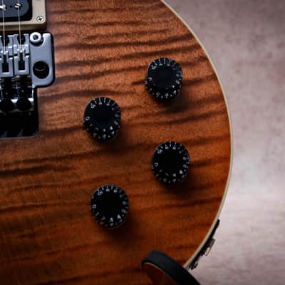 GIBSON USA Custom Shop Dealer Select Les Paul Axcess Floyd Rose "Siberian Tiger + Rosewood" (2025) image 9