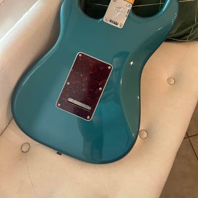 Fender FSR Player II Stratocaster HSS 2024 - Present - Ocean Turquoise with Tortoise Pickguard image 5