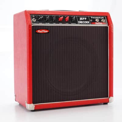 Red Plate Tweedy Verb M2-TV Jeff Decoix 1x12 Guitar Combo Amplifier #52531 image 17