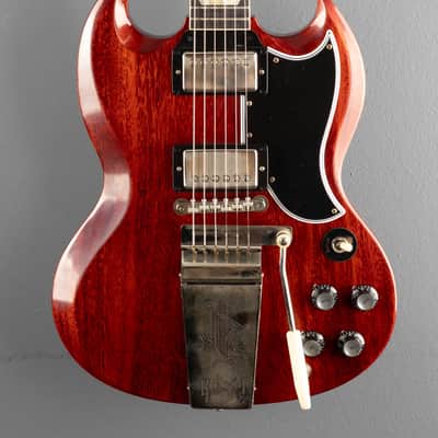 Gibson Custom Shop 1964 SG Standard Reissue w/Maestro Vibrola - VOS Cherry Red image 2