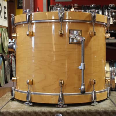Yamaha Maple Custom Outfit in Natural Maple 16x22 9x13 14x16 image 6