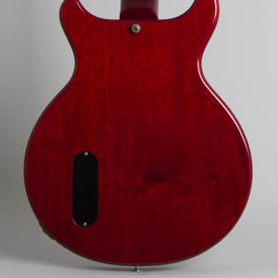 Gibson Les Paul Junior Solid Body Electric Guitar (1960), ser. #0-7205, brown tolex hard shell case. image 4