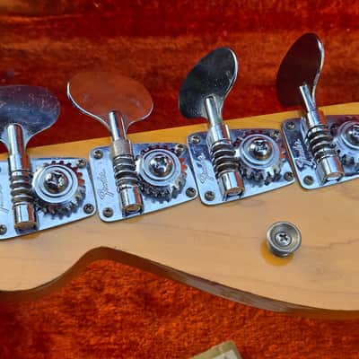Fender Mustang Bass w/OHSC May 17, 1967 - Olympic White image 4