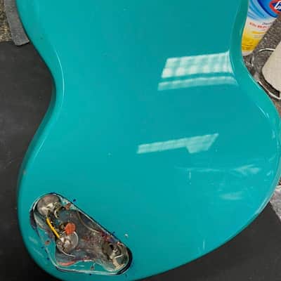 Vintage 1961 Gibson Les Paul SG Junior Refin Pelham Blue Maestro Tremotone VMB-1-2 Vibrola image 13
