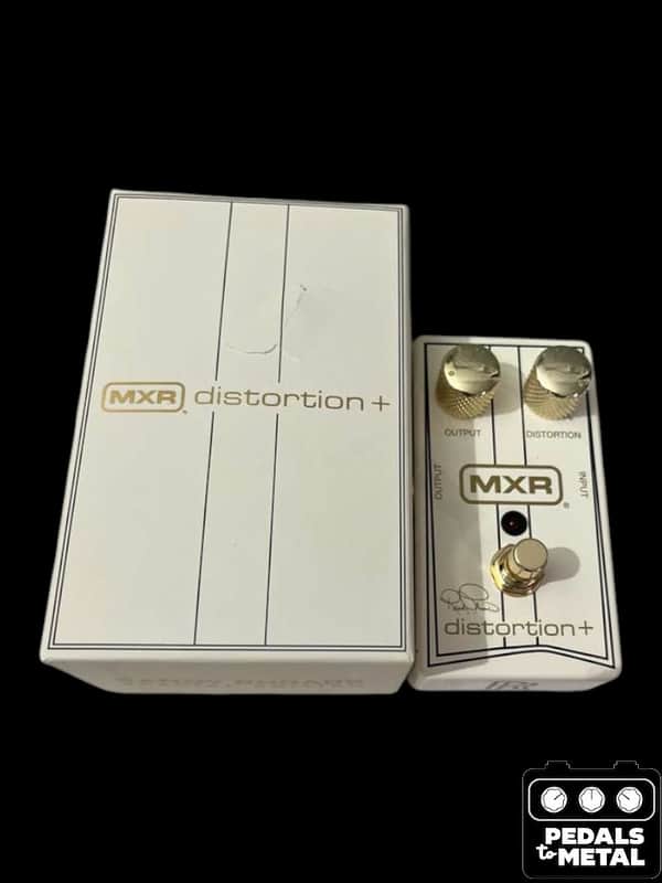 MXR Distortion + Randy Rhodes - White/Gold - X18555 image 1