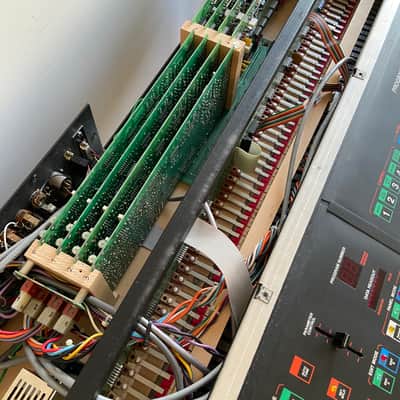 Rhodes Chroma 64-Key 16-Voice Polyphonic Analog Synthesizer 1982 - 1984 - Black w/ Wood Sides image 19