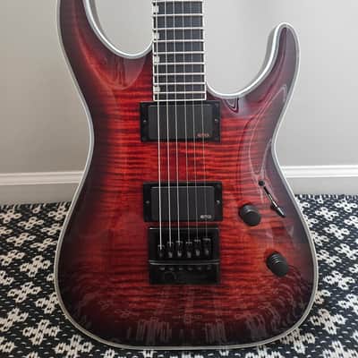 ESP LTD MH-1000 Evertune Dark Brown Sunburst w/Gator Transit Bag image 1