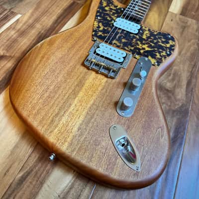 Custom Built Jazzcaster / Telemaster Offset - Natural - Warmoth / Musikraft / Lindy Fralin Pure PAF image 2