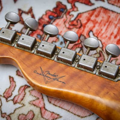 FENDER USA Custom Shop 60's Flamethrower Telecaster Custom Jrny Relic "Sonic Blue" (2025) image 15