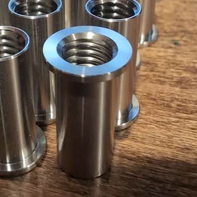 Skystang Tune-O-Matic Conversion Thimble Gotoh Style for Squier Fender Mustang Jagstang Jaguar image 1