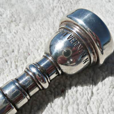 Vintage Bach Mount Vernon 10 1/2C Trumpet Mouthpiece - Made in USA - 50's Era (?) - PV MUSIC Band Shop inspected, Cleaned, Tested and Disinfected - Excellent Cosmetic Condition - Plays and Sounds Looks Great ! image 1