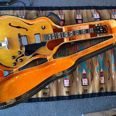 1968 Gibson ES-175DN Natural Blonde All Original Metheny Jazz Box image 11