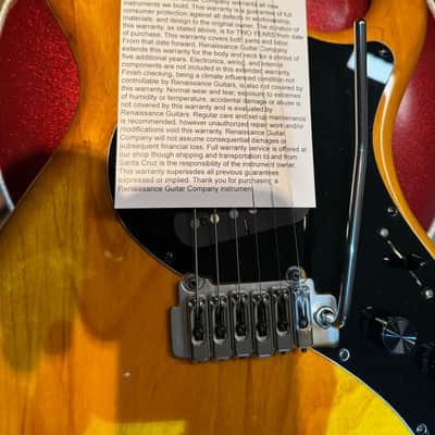 Turner Electroline 2022 - Santa Cruz Natural Gloss, Ash, Scott Walker Preamp Booster, Un~Played As~New, Deeply Creative! image 16