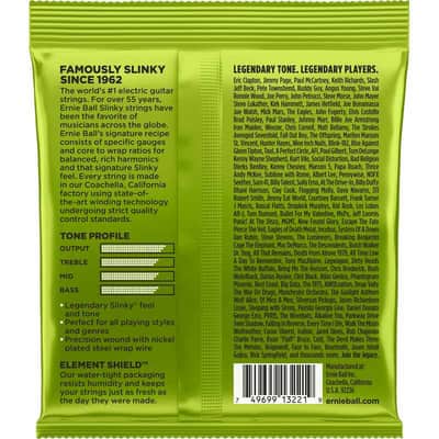 Ernie Ball 3221 Regular slinky 10-46 - pack de 3 image 2