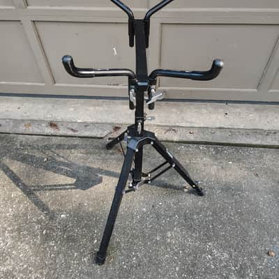 Dynasty Marching Bass Drum Stand - Black image 6