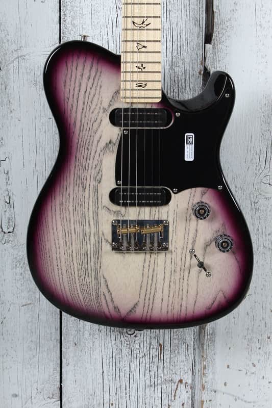 PRS NF 53 Solid Body Electric Guitar Mulberry Smokeburst Finish with Gig Bag image 1