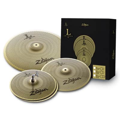 Zildjian LV348-Low Volume L80 Cymbal Pack - 13,14,18' image 2