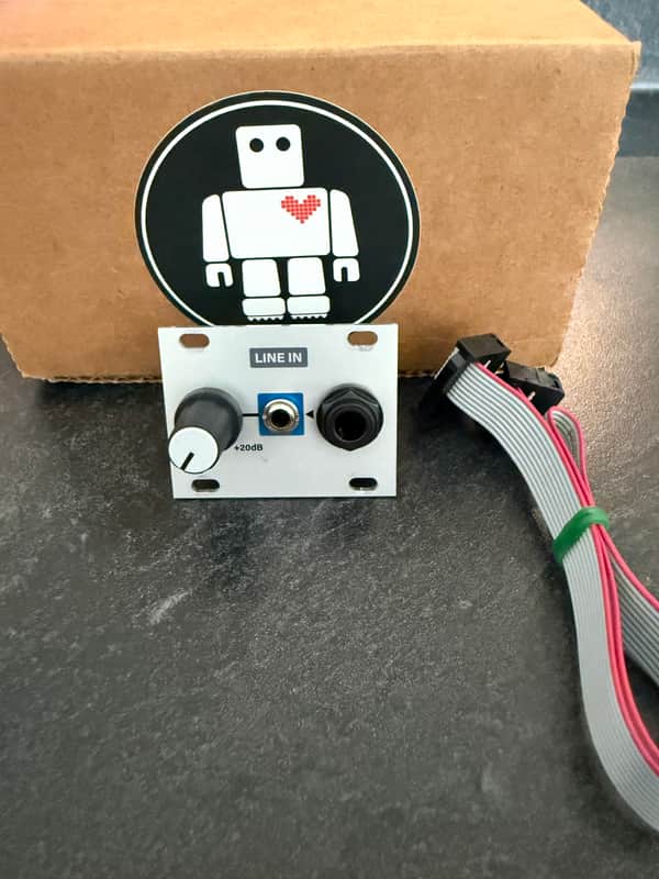 Intellijel Line In 1U Line Input Eurorack Synth Module 2018 - Present - Silver image 1