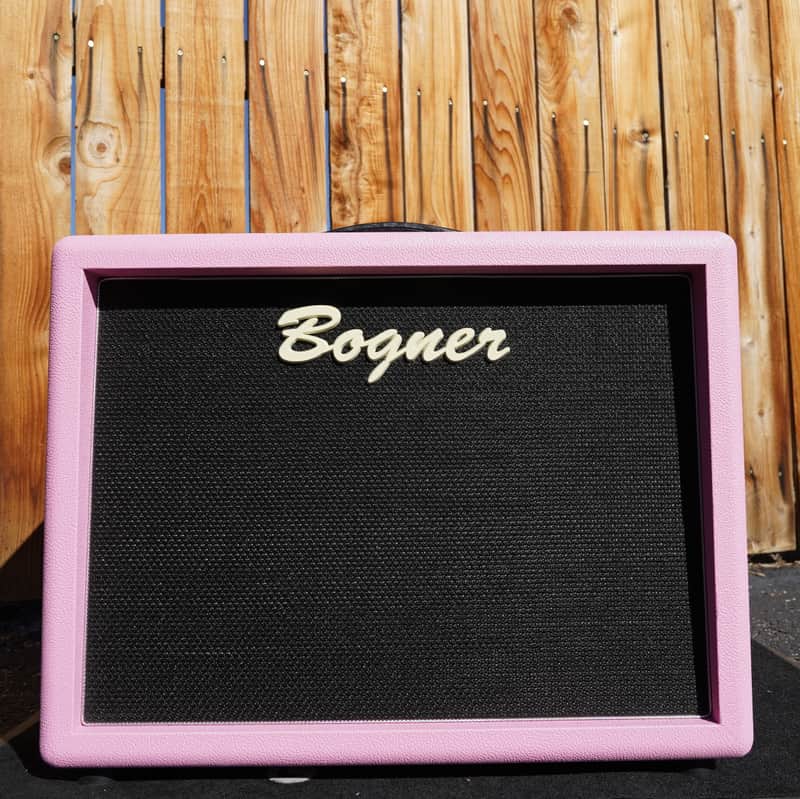 Bogner 112C Closed/Ported Pink Tolex 1x12" Speaker Cabinet (2022) image 1