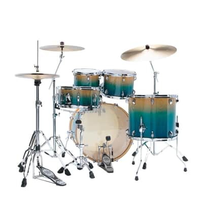 Tama Superstar Classic 5pc Drum Set w/22BD Sapphire Fade Lacebark Pine image 3