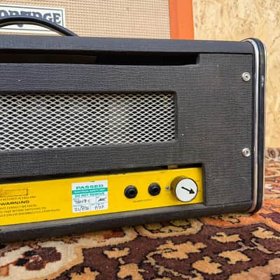 Vintage 1970s Carlsbro 100 Top *Partridge Transformers* Guitar Amplifier Head image 8