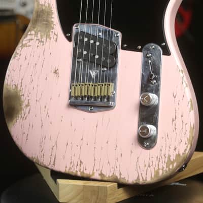 Valiant Titan Telecaster, Made in Ukraine, 2025 - Mola Pink Dist image 4