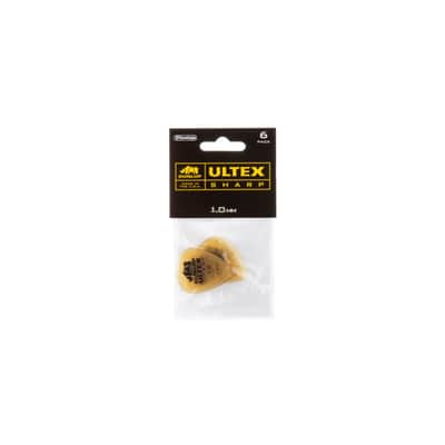 Dunlop Ultex Sharp Guitar Picks 1.00mm (6-Pack) - Set of Picks image 4
