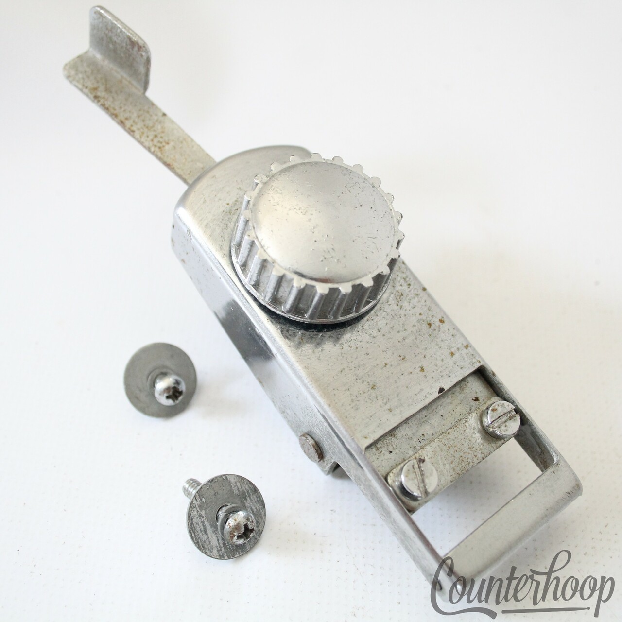Pearl Snare Drum Throw-Off/Strainer Vintage 60s-70s Japan-Stamped Chrome 1 3/4" — main photograph