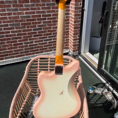 Custom Shop Jazzmaster Shell pink/olympic white Chicago special image 11