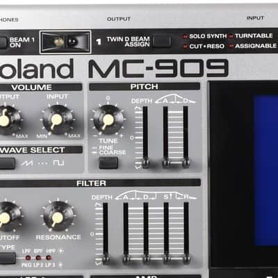 Roland MC-909 Sampling Groovebox Music Sampler Voltage Selectable W/DIMM 256MB image 4