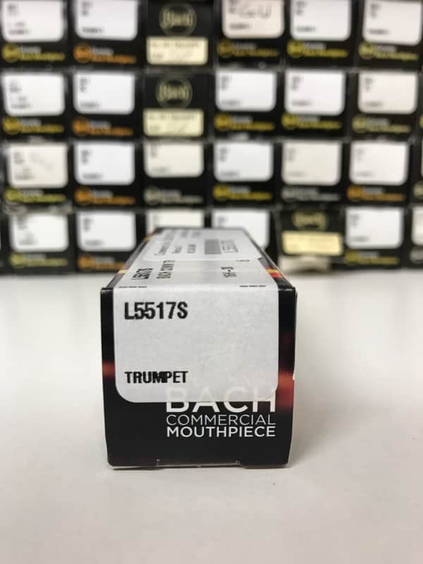 Bach L5517S Commercial Series Trumpet Mouthpiece - 7S Cup image 1