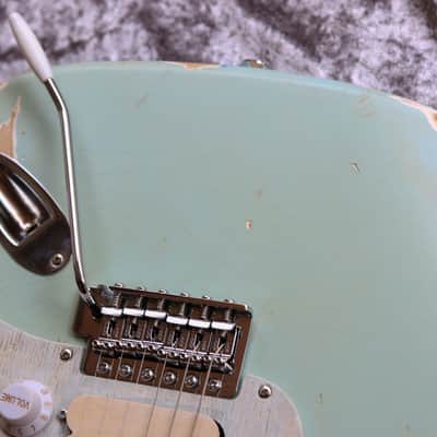 Build to Order GB Liuteria Traditional Strato Custom shop - Light blue relic image 17