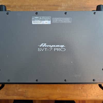 Ampeg SVT-7 PRO Bass Head - Rack Ears - Upgraded Chip image 2