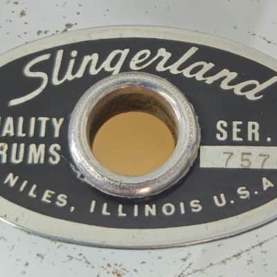 Slingerland Vintage Shell Pack 14x10-16x16-22x14 Late 1970s-Early 1980s - Chrome Over Wood image 21