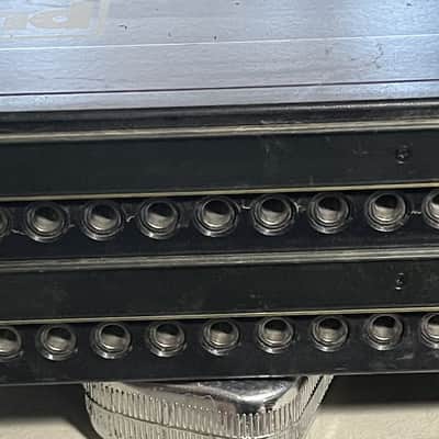 Whirlwind / ADC 24 position 1/4" patch bay and patch cables image 2