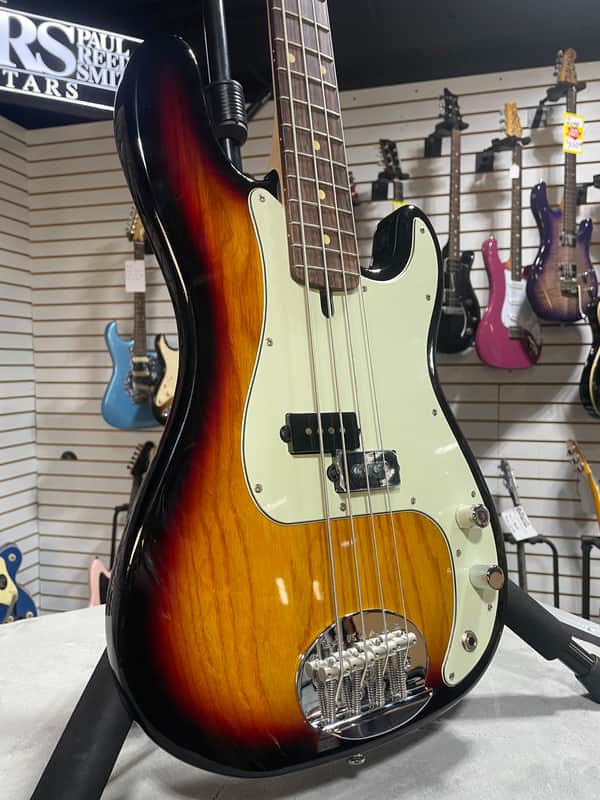 Lakland Skyline P style Vintage Bass - Three Tone Sunburst w/Rosewood Fretboard & PLEK*D #229 image 1