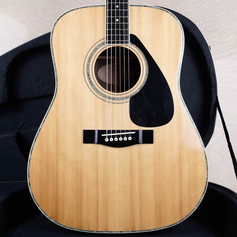 Yamaha FG-400D Acoustic Guitar MIJ 1981 Natural w/ Bag image 1