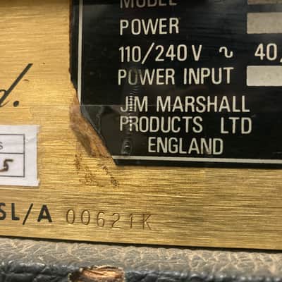 Marshall JMP 2203 Mk2 Master Model Lead 100-Watt Guitar Amp Head 1975 - 1981 image 8