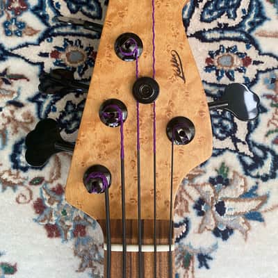 5 String custom made by master luthier Keller (Munich/Germany) ca. 1990 - blond image 19