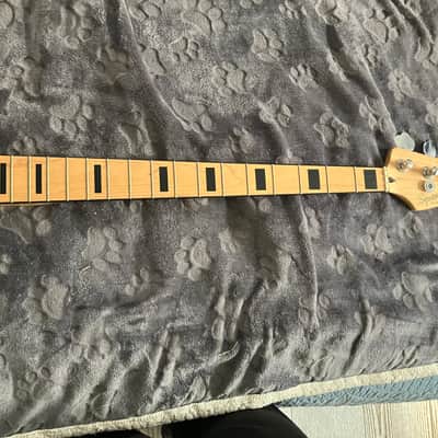 PLEASE READ!!! Fender Squier 70’s Vintage Modified Jazz Bass neck Maple - satin urethane image 2