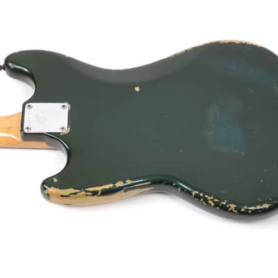 1970 Fender Mustang Bass - Competition Blue with Racing Stripe Road Warrior image 9
