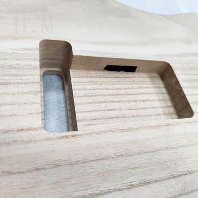 Unfinished Poplar Wood Stratocaster Strat Style Body image 10