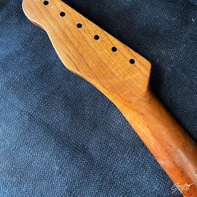 Guitar Mill T-Style Replacement Neck / 1 pc. Roasted Maple / Chunky C / Gloss / Med Relic (#GIN-3908) image 7
