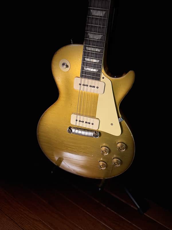 Gibson Les Paul Custom Goltop 1954 Murphy Lab Heavy Aged Double Gold 2023 - Goldtop image 1